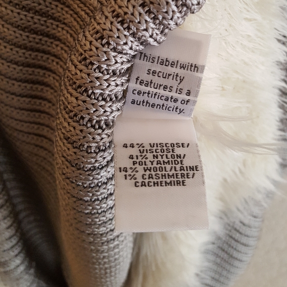 Diane Von Furstenberg Plush Dress Look 11 Ivory S - Picture 10 of 11